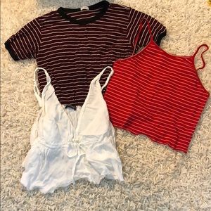 All brandy Melville, each $9 bundle for cheaper